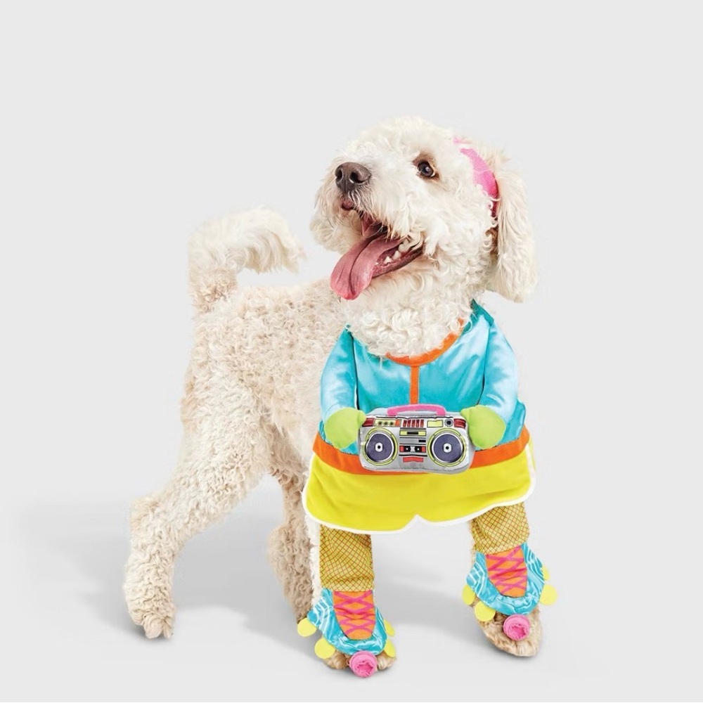 Hyde and eek retro skater pet costume. NWT large (wal3)
